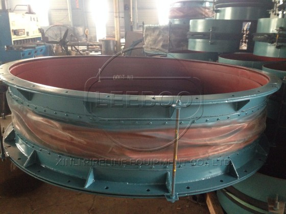 黑龙江省哈尔滨市依兰县非金属补偿器发货图