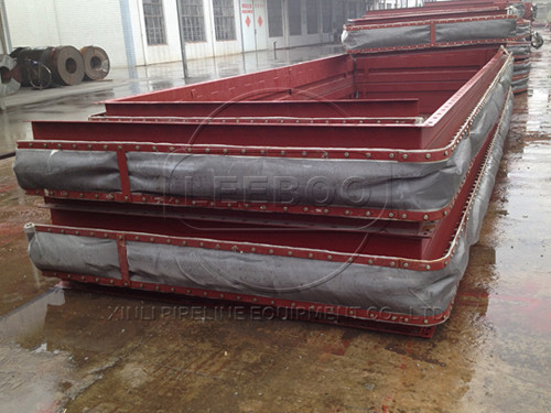 甘肃陇南市成县大口径非金属织物补偿器