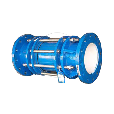 钢制松套伸缩接头实拍图