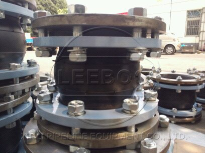 附带配套法兰的管道可曲挠橡胶接头