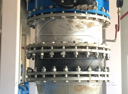 阀门配套专用可曲挠橡胶接头安装图