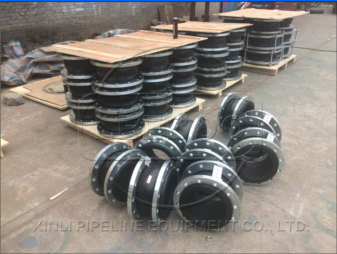 不锈钢可曲挠橡胶接头出口图